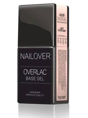 overgel liquido light cover baby Liquid Overgel Nailover 15ml Light Cover Baby